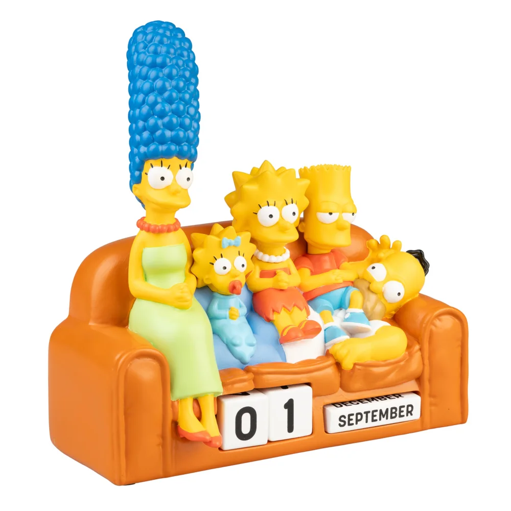 The Simpsons Family 3D Perpetual Calendar Afbeelding 1