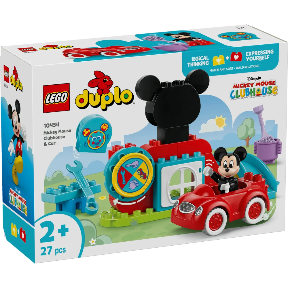 LEGO DUPLO | Disney Mickey Mouse Clubhouse & Car Set 10454 Afbeelding 1