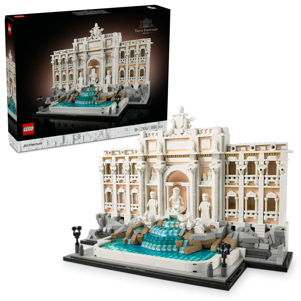 LEGO Architecture Trevi Fountain Model Set for Adults 21062 Afbeelding 1