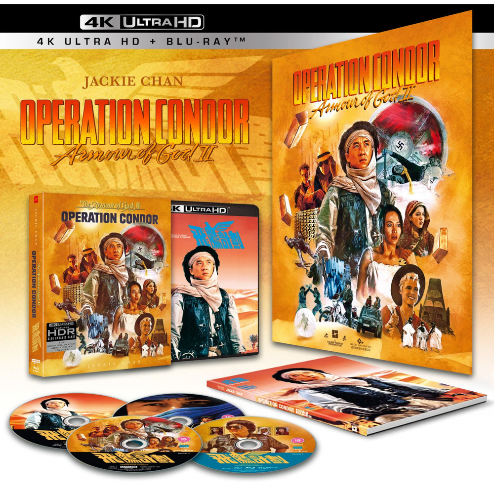 Armour of God 2 4K Ultra HD Dual Format Deluxe Collector's Edition Afbeelding 1