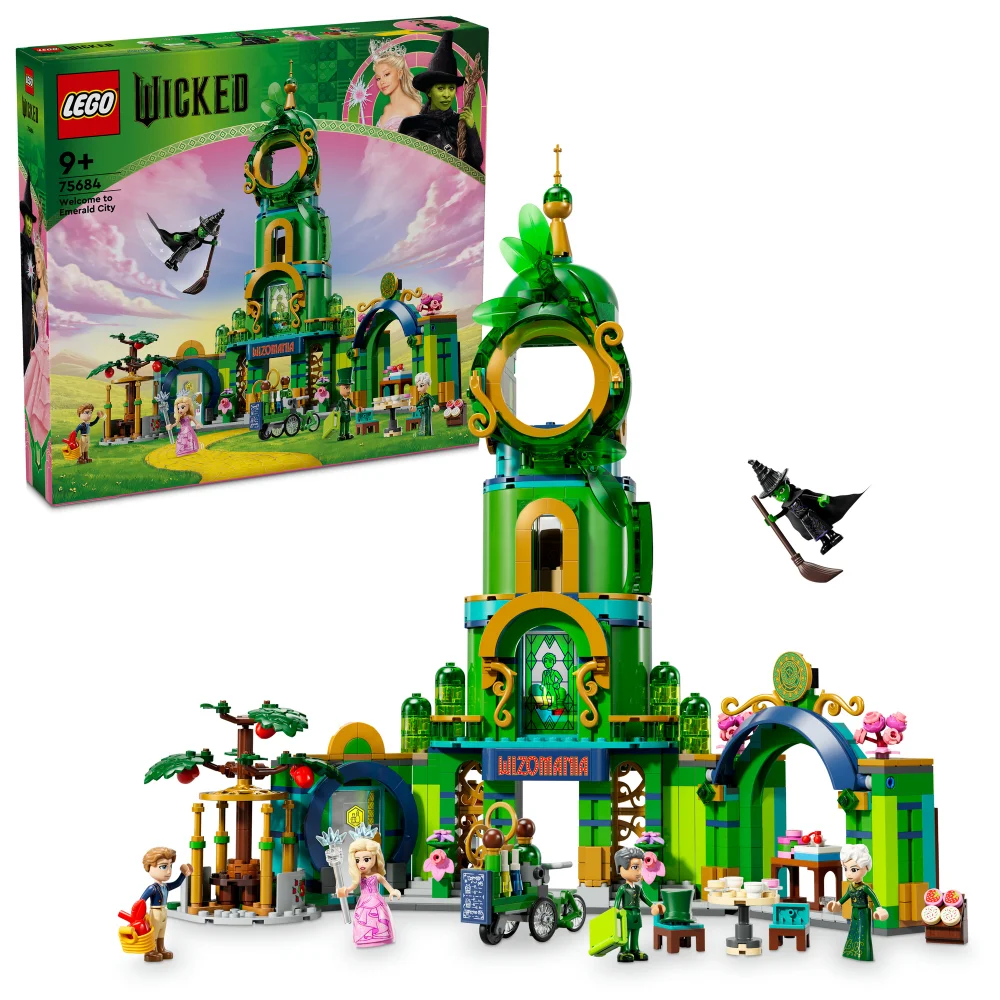 LEGO Wicked Welcome to Emerald City Building Toy Set 75684 Afbeelding 1