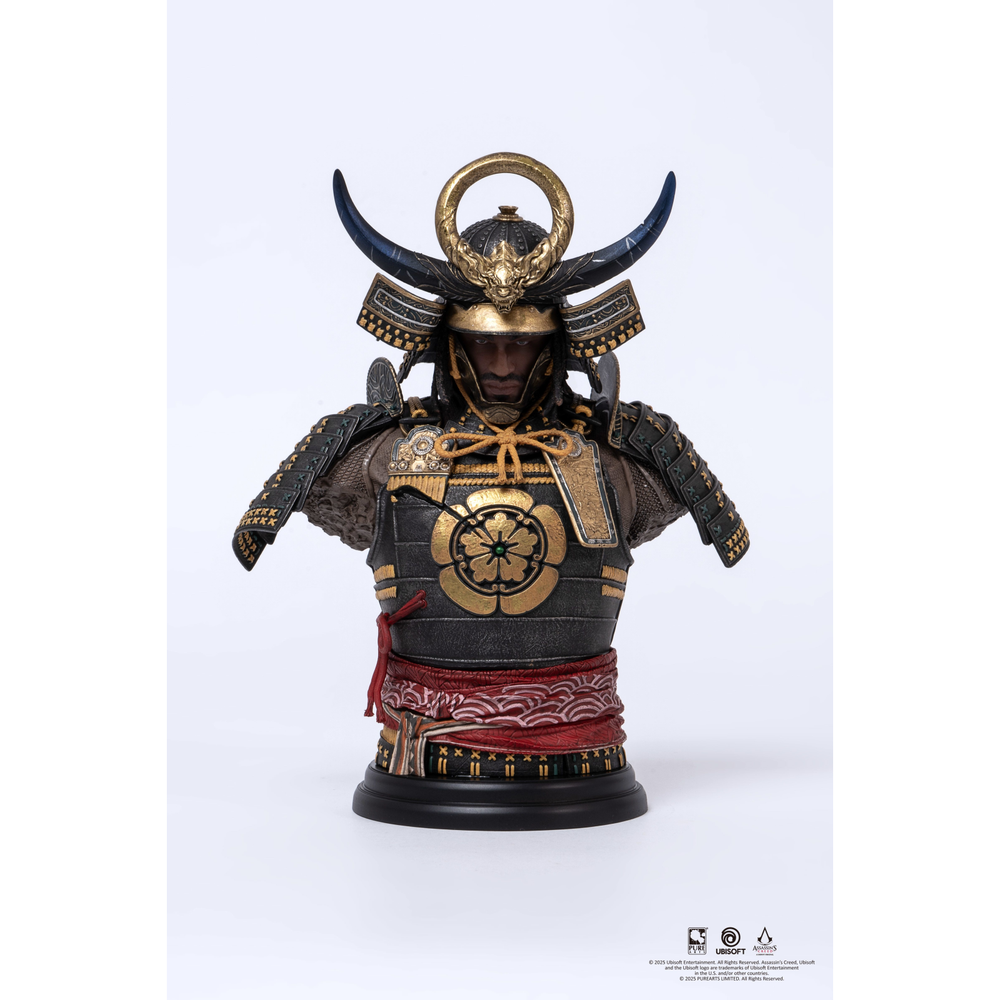 PureArts Assassin's Creed Shadows Yasuke 1/4 Scale Bust Afbeelding 1