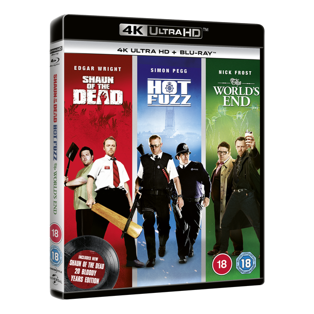 Three Flavours Cornetto Trilogy 4K Ultra HD