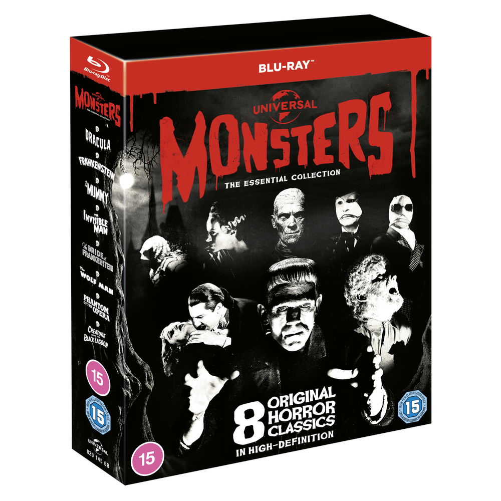 Universal Classic Monsters: The Essential Collection Blu-Ray Afbeelding 1
