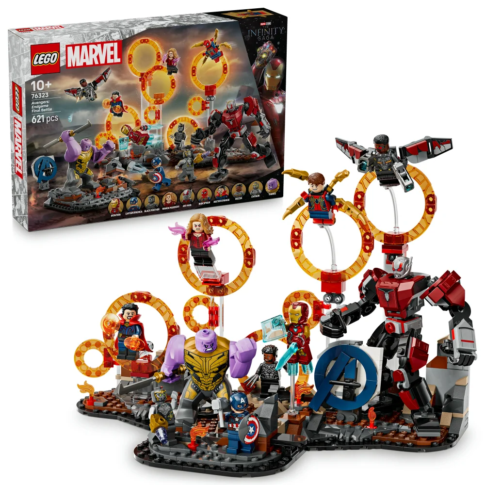LEGO Marvel Avengers Endgame Final Battle Building Toy 76323 Afbeelding 1