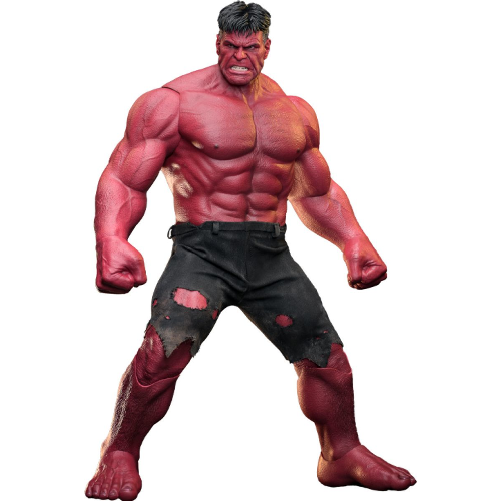 Hot Toys Marvel Captain America Brave New World Red Hulk 1/6 Scale Figure Afbeelding 1