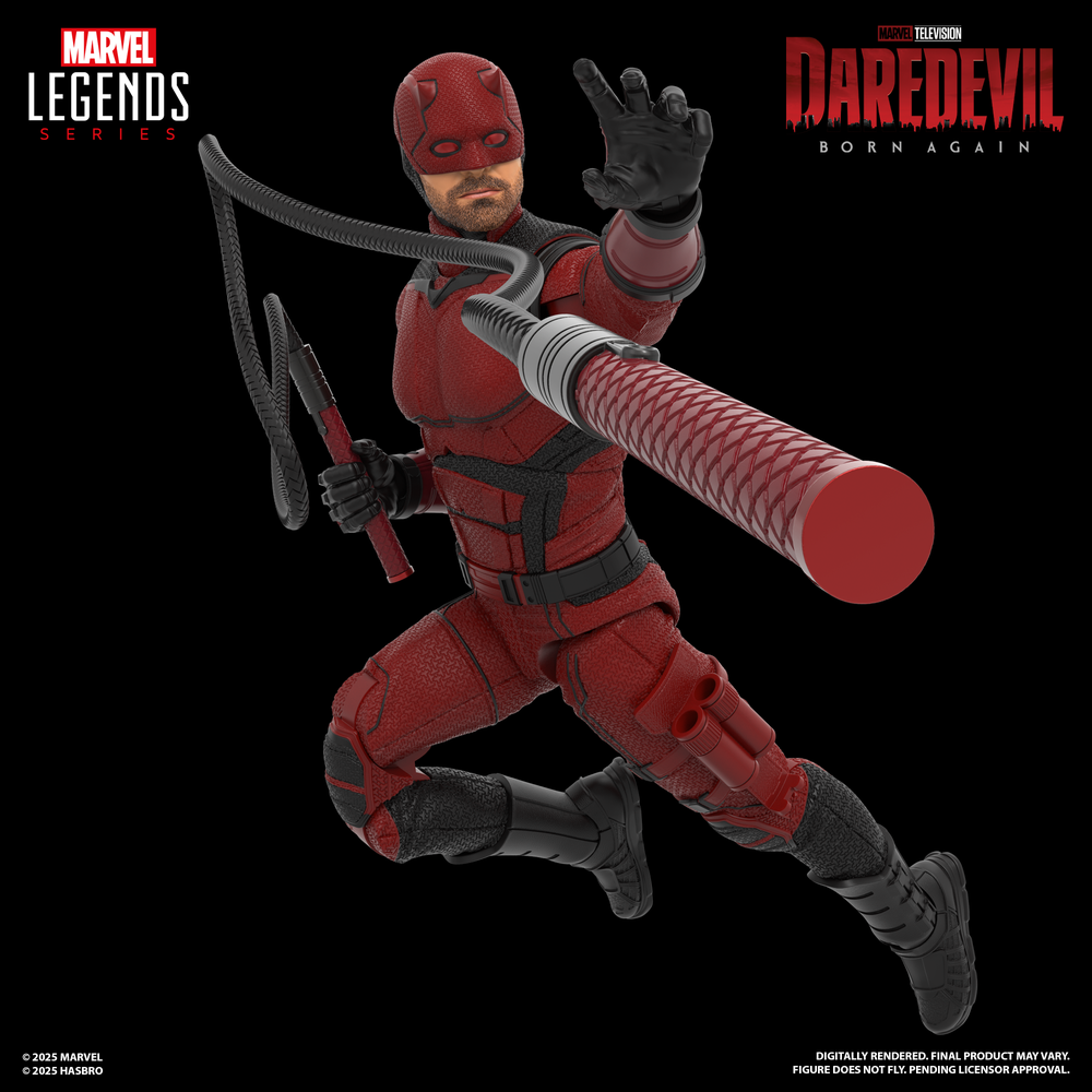 Hasbro Marvel Legends Series Daredevil: Born Again Daredevil 6-Inch Action Figure Afbeelding 1
