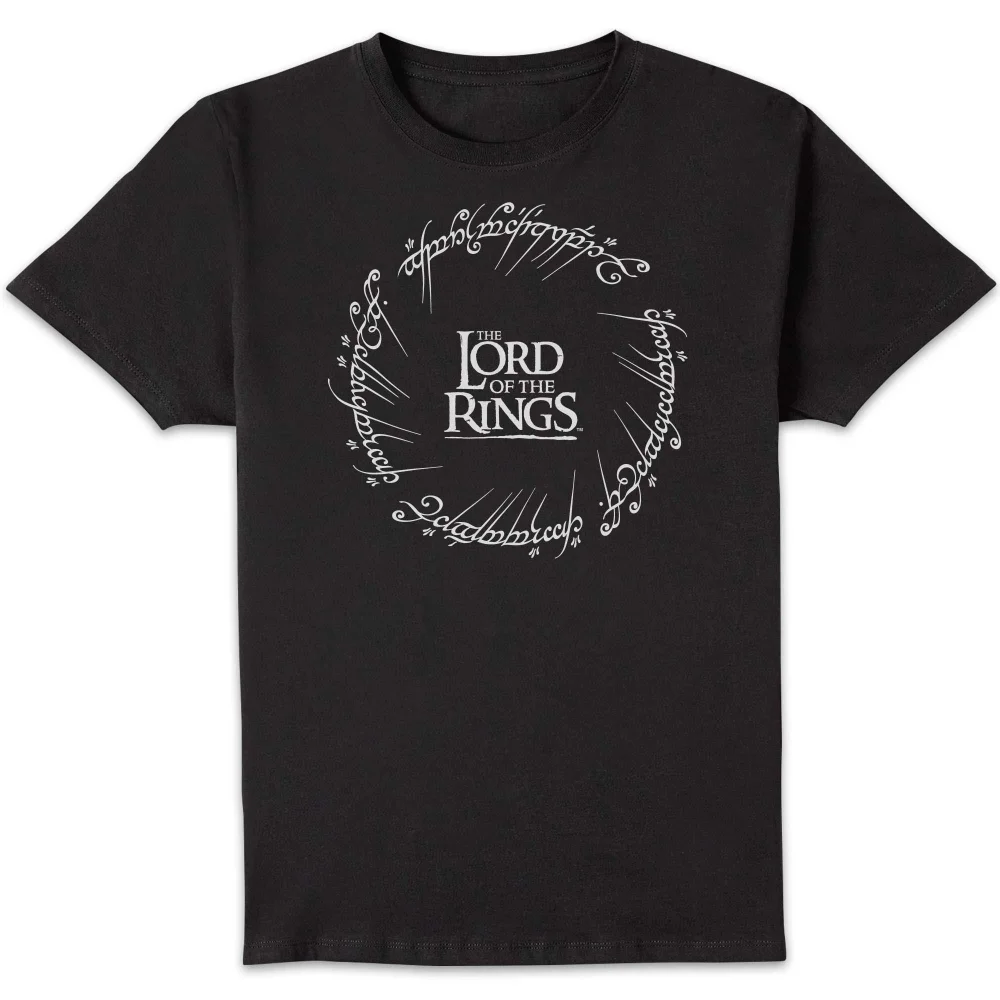 Lord Of The Rings Unisex T-Shirt - Black - S Afbeelding 1