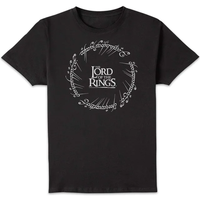 Lord Of The Rings Unisex T-Shirt - Black