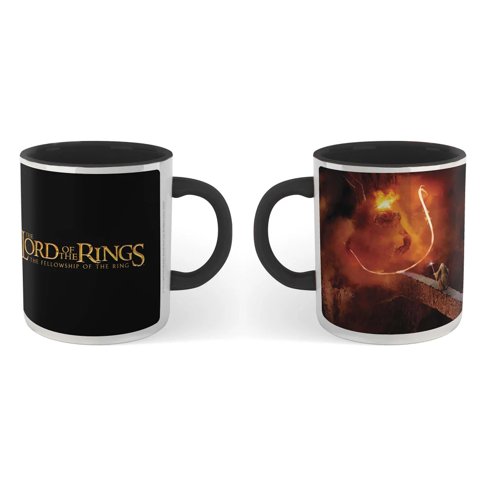 Lord Of The Rings You Shall Not Pass Mug - Black Afbeelding 1