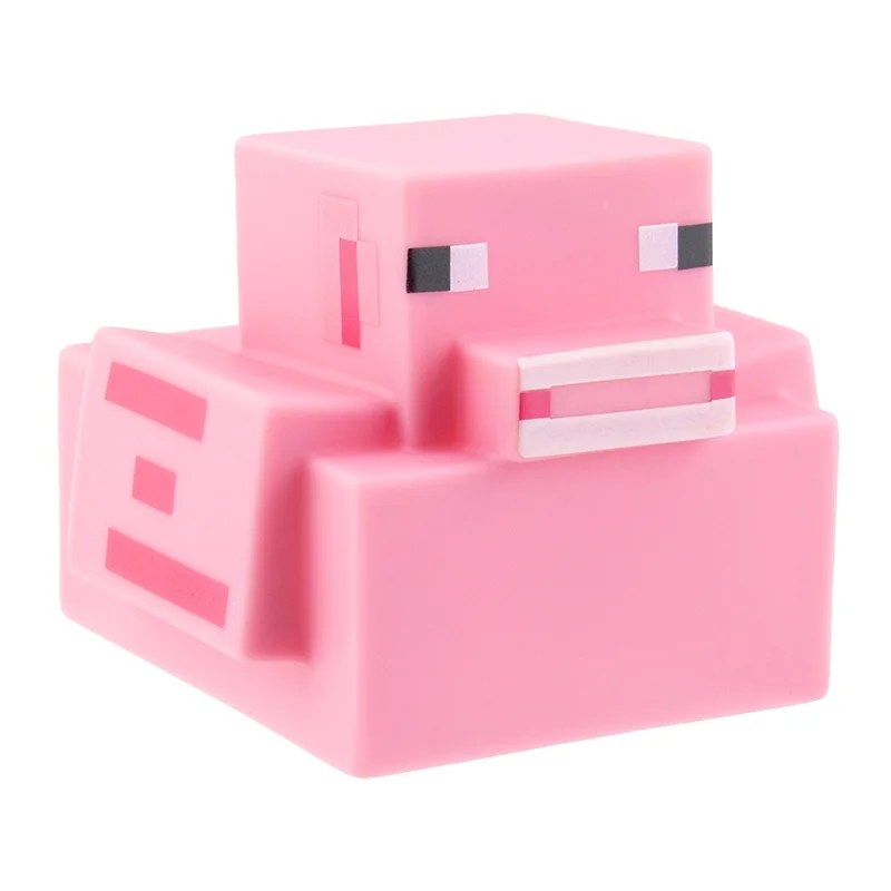 Minecraft Pig Bath Duck Afbeelding 1