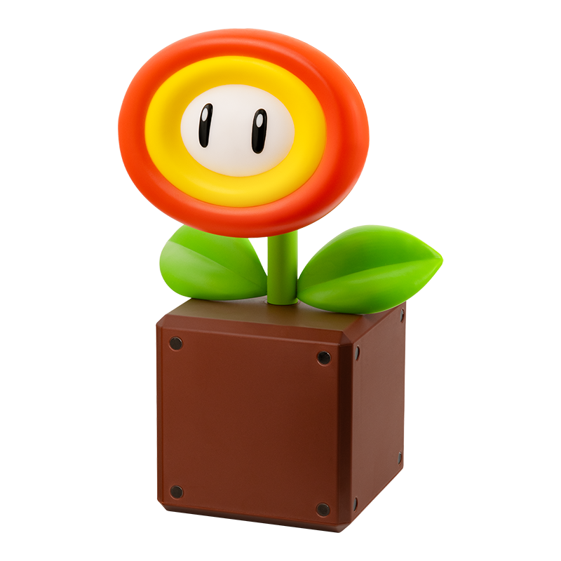 Super Mario Fire Flower Lamp Afbeelding 1