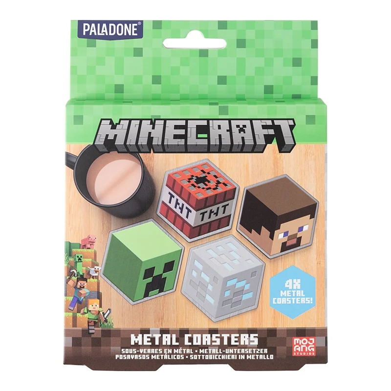 Minecraft Metal Coasters Afbeelding 1