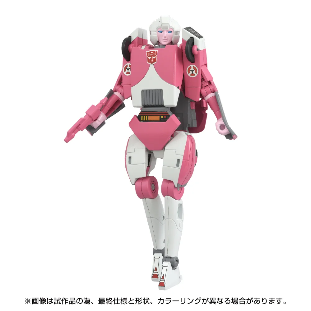 Hasbro Transformers Takara Tomy Missing Link C-08 Arcee Collectible Action Figure, 15+ Afbeelding 1