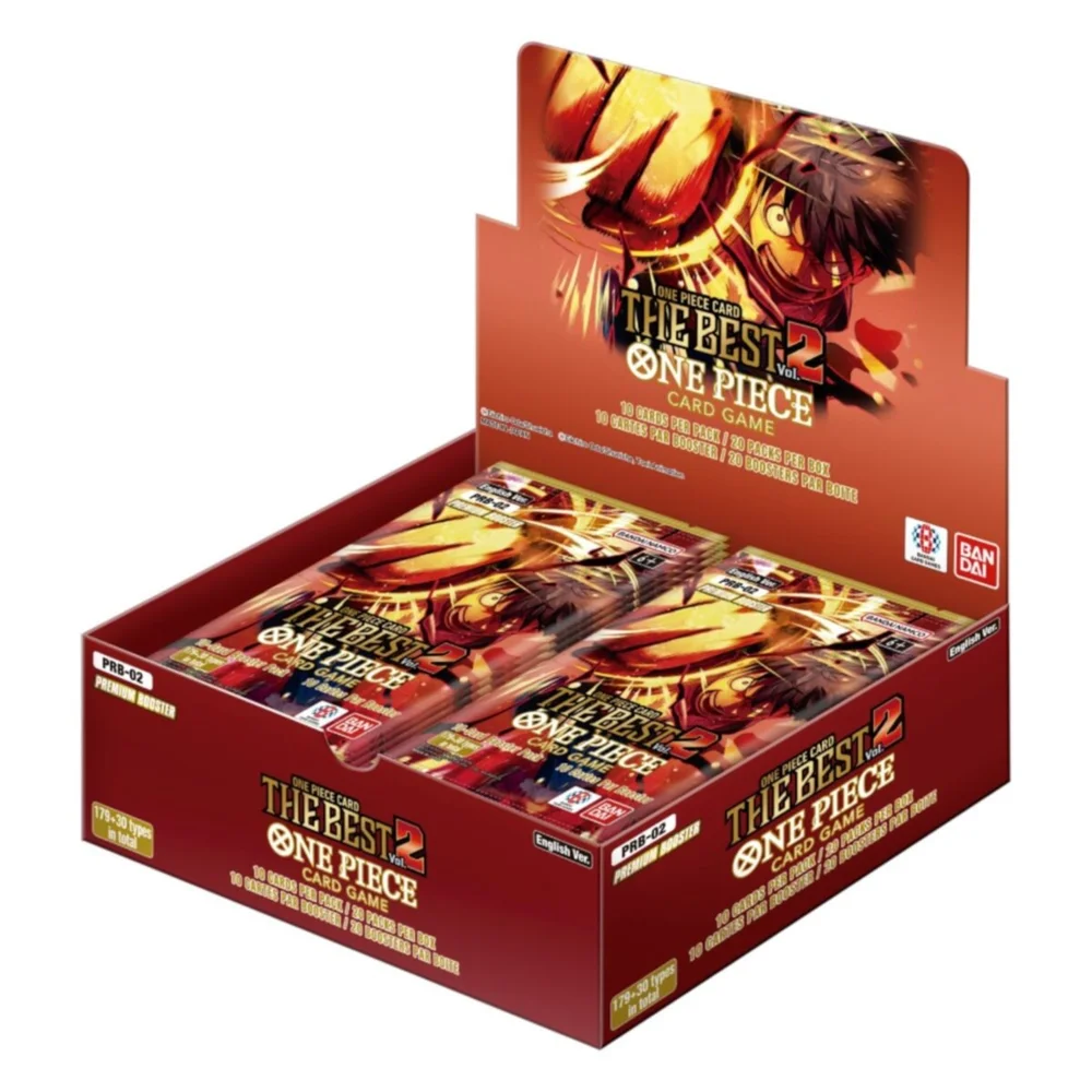 One Piece Card Game: Premium The Best Booster Box (PRB-02) (20 Packs) Afbeelding 1