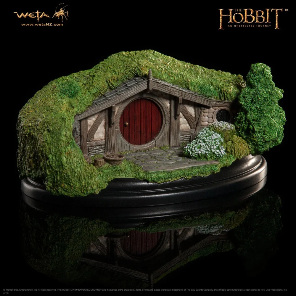 Weta Workshop The Hobbit An Unexpected Journey Statue 40 Bagshot Row 6cm Afbeelding 1