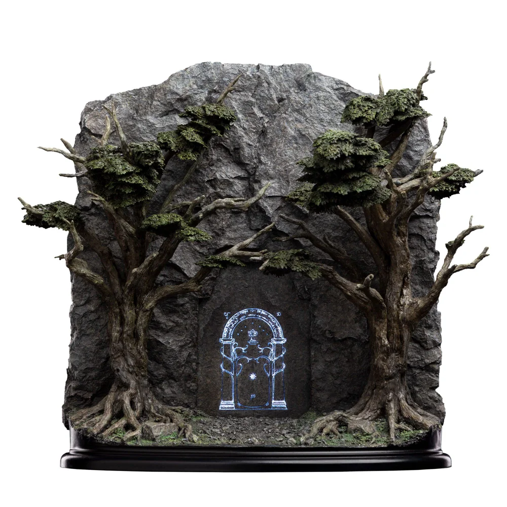 Weta Workshop Lord of the Rings Statue The Doors of Durin Environment 29cm Afbeelding 1