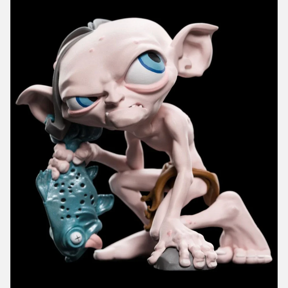 Weta Workshop Lord of the Rings Mini Epics Vinyl Figure Gollum 8cm Afbeelding 1