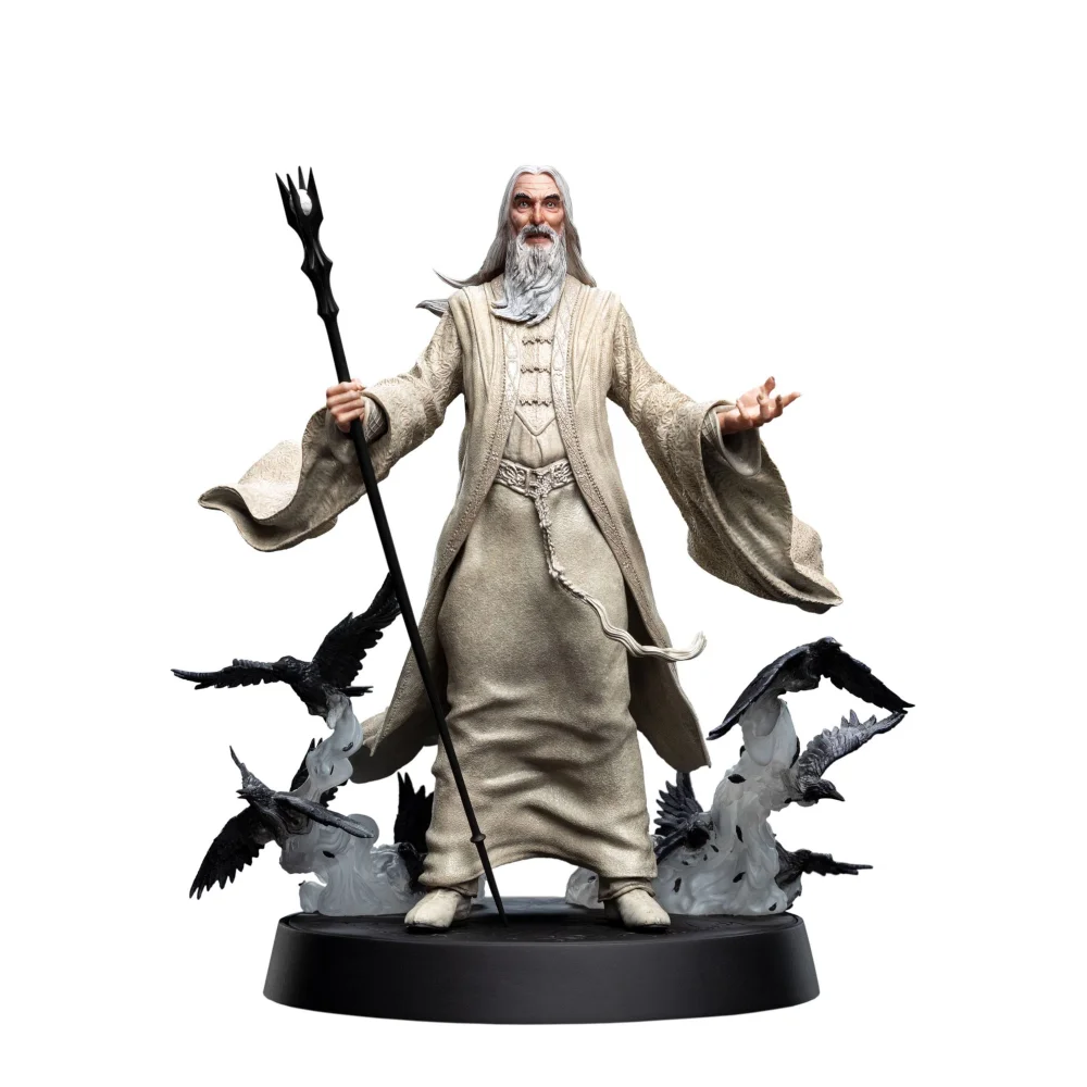 Weta Workshop The Lord of the Rings Figures of Fandom PVC Statue Saruman the White 26cm Afbeelding 1