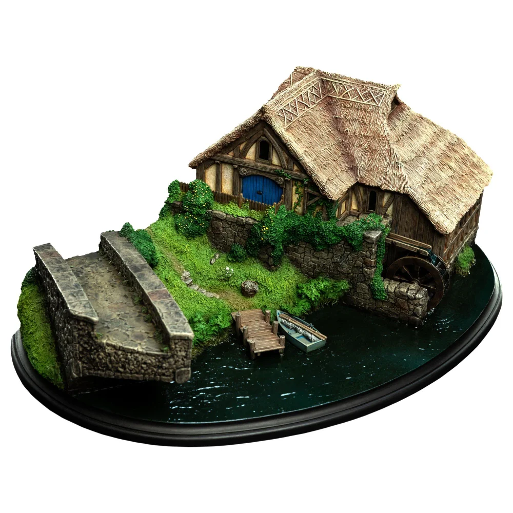 Weta Workshop The Hobbit: An Unexpected Journey Hobbiton Mill & Bridge Environment 31 x 17cm Afbeelding 1