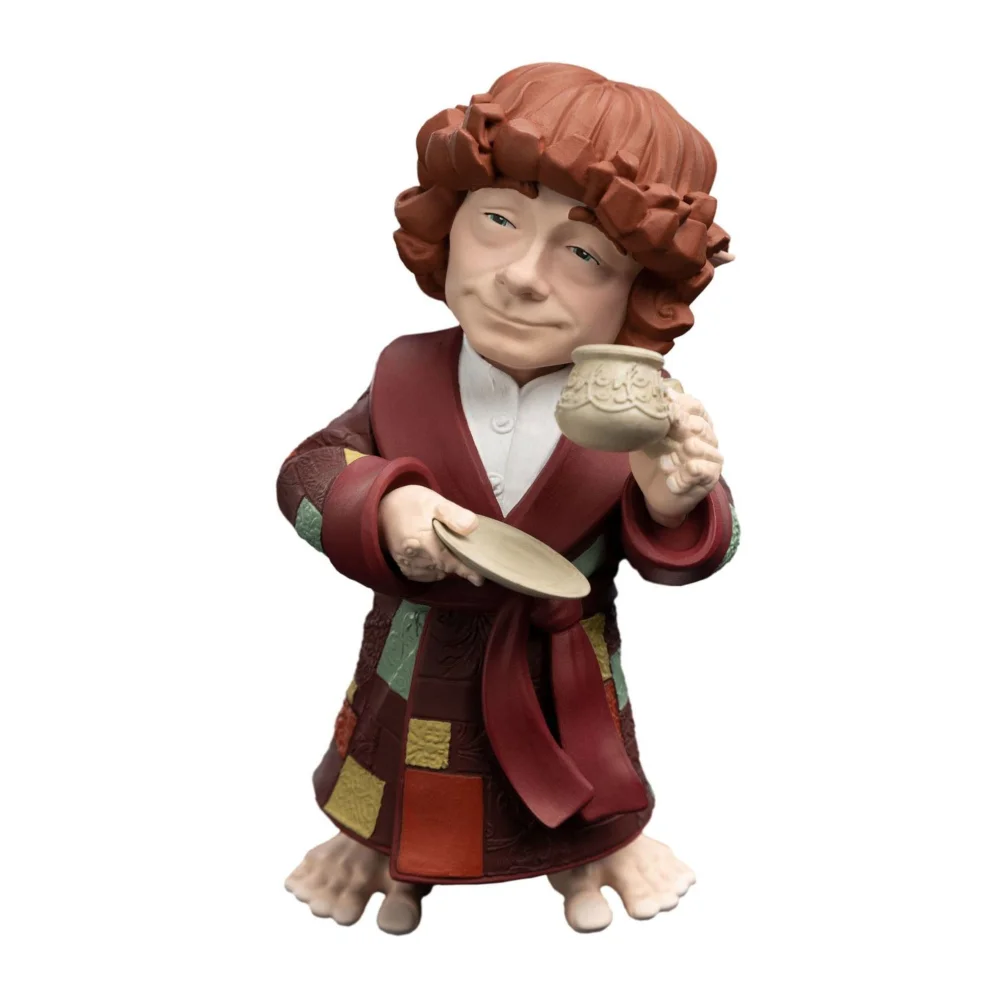 Weta Workshop The Hobbit Mini Epics Vinyl Figure Bilbo Baggins Limited Edition 10cm Afbeelding 1
