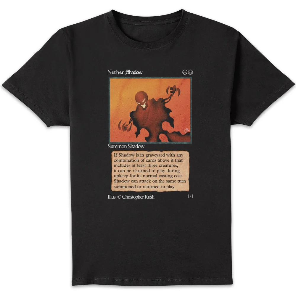 Magic: The Gathering Nether Shadow Unisex T-Shirt - Black - S Afbeelding 1