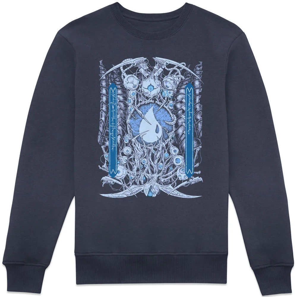 Magic: The Gathering Phyrexian Island Sweatshirt - Blue - XS Afbeelding 1