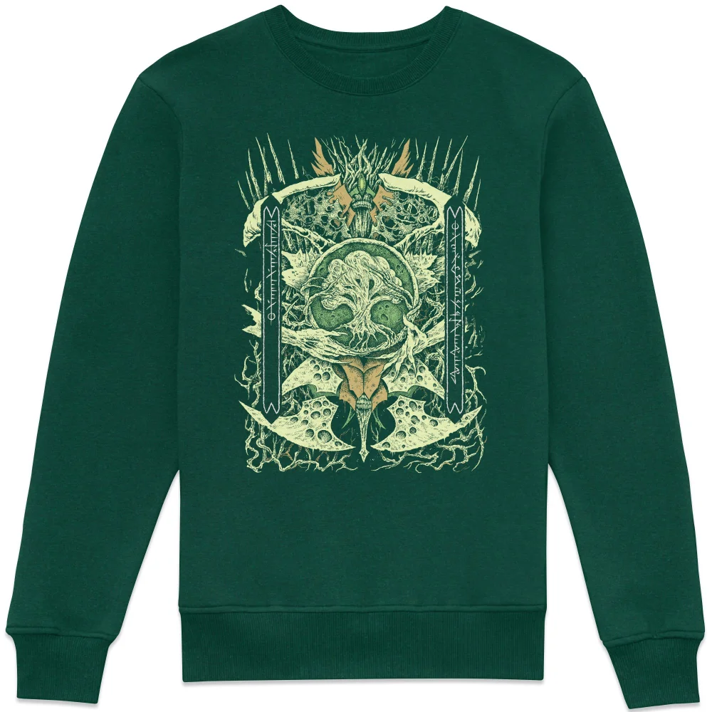 Magic: The Gathering Phyrexian Forest Sweatshirt - Green - XS Afbeelding 1
