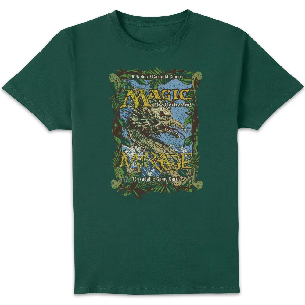 Magic: The Gathering Mirage Pack Unisex T-Shirt - Green - S Afbeelding 1