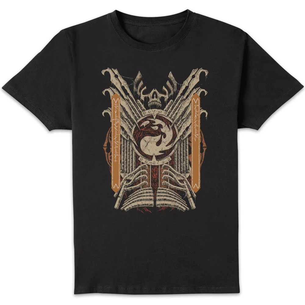 Magic: The Gathering Phyrexian Mountain Unisex T-Shirt - Black - S Afbeelding 1