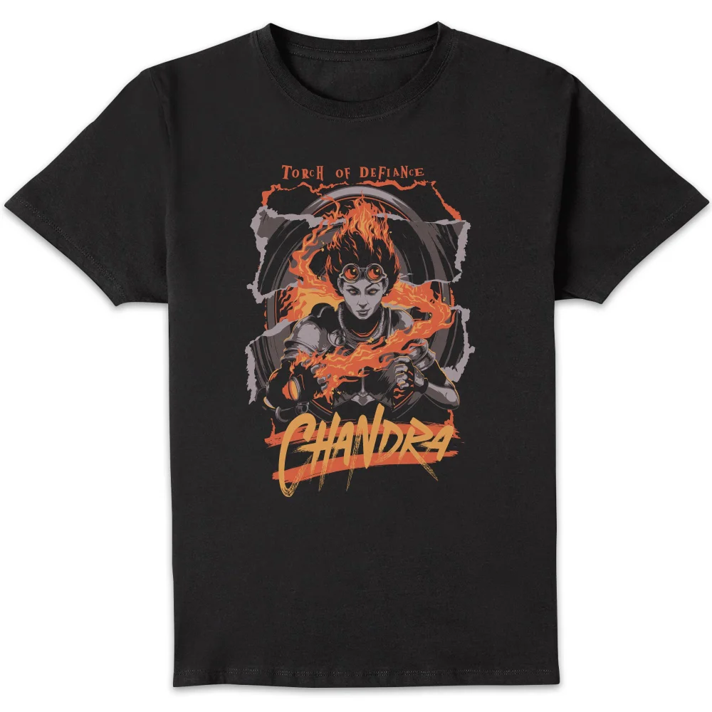 Magic: The Gathering Chandra Torch Of Defiance Unisex T-Shirt - Black - S Afbeelding 1