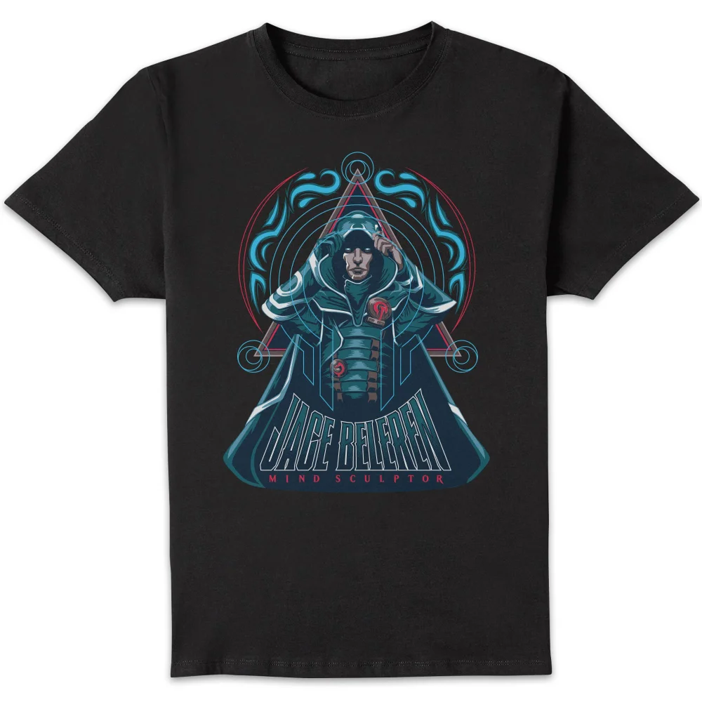 Magic: The Gathering Jace Beleren Mind Sculptor Unisex T-Shirt - Black - XL Afbeelding 1