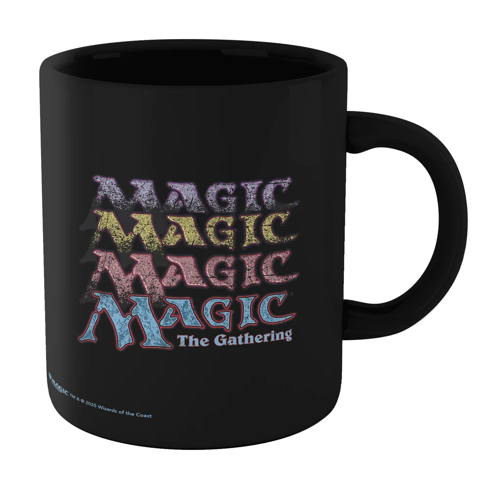 Magic: The Gathering Logo Multiply Mug - Black Afbeelding 1