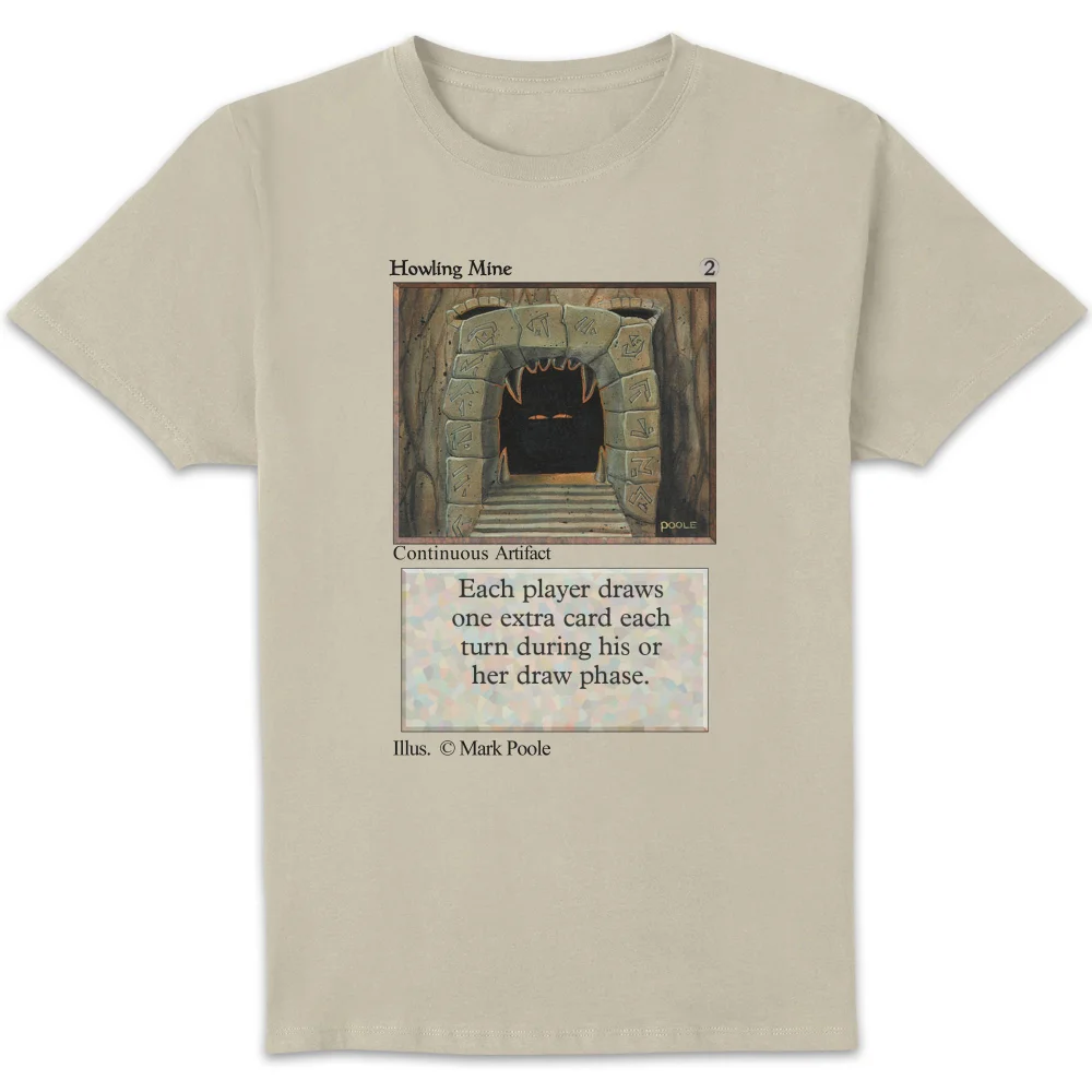 Magic: The Gathering Howling Mine Unisex T-Shirt - Cream - S Afbeelding 1