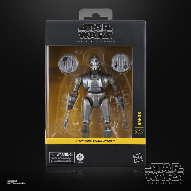 Hasbro Star Wars The Black Series Skeleton Crew SM-33 Action Figure (6”)