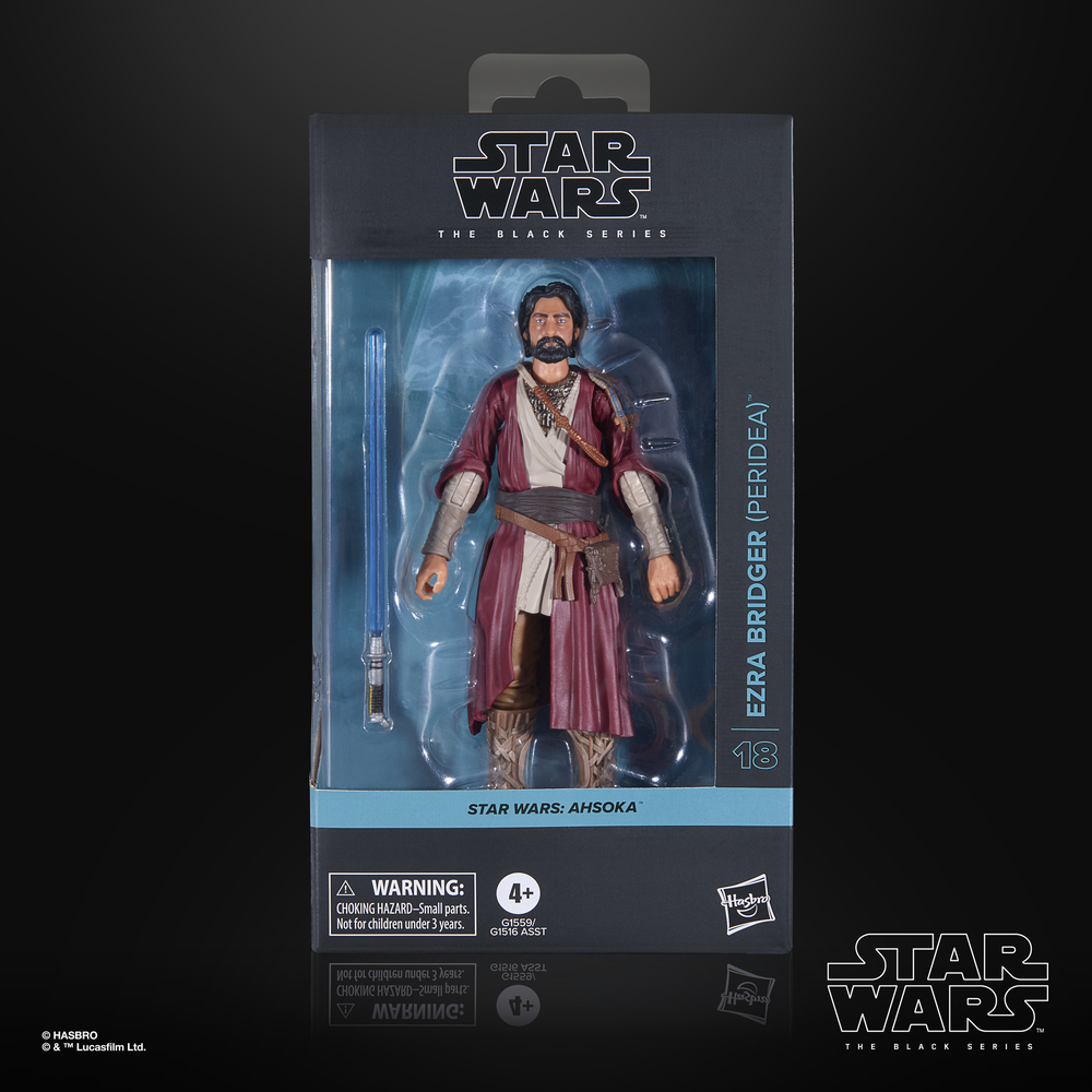 Hasbro Star Wars The Black Series Ahsoka Ezra Bridger (Peridea) Collectible Action Figure (6”) Afbeelding 1