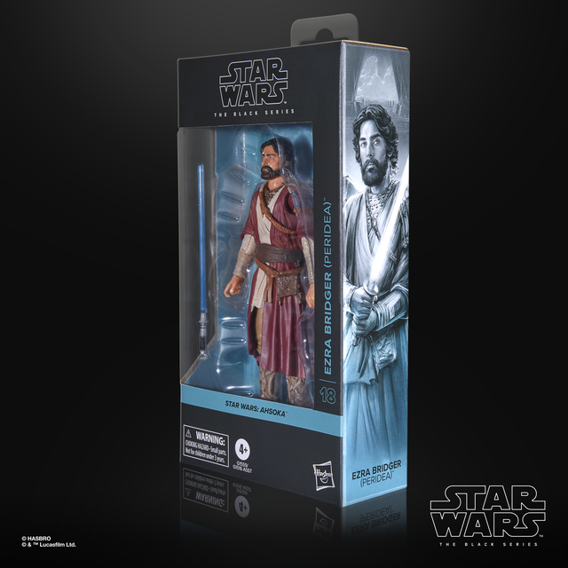 Hasbro Star Wars The Black Series Ahsoka Ezra Bridger (Peridea) Collectible Action Figure (6”)