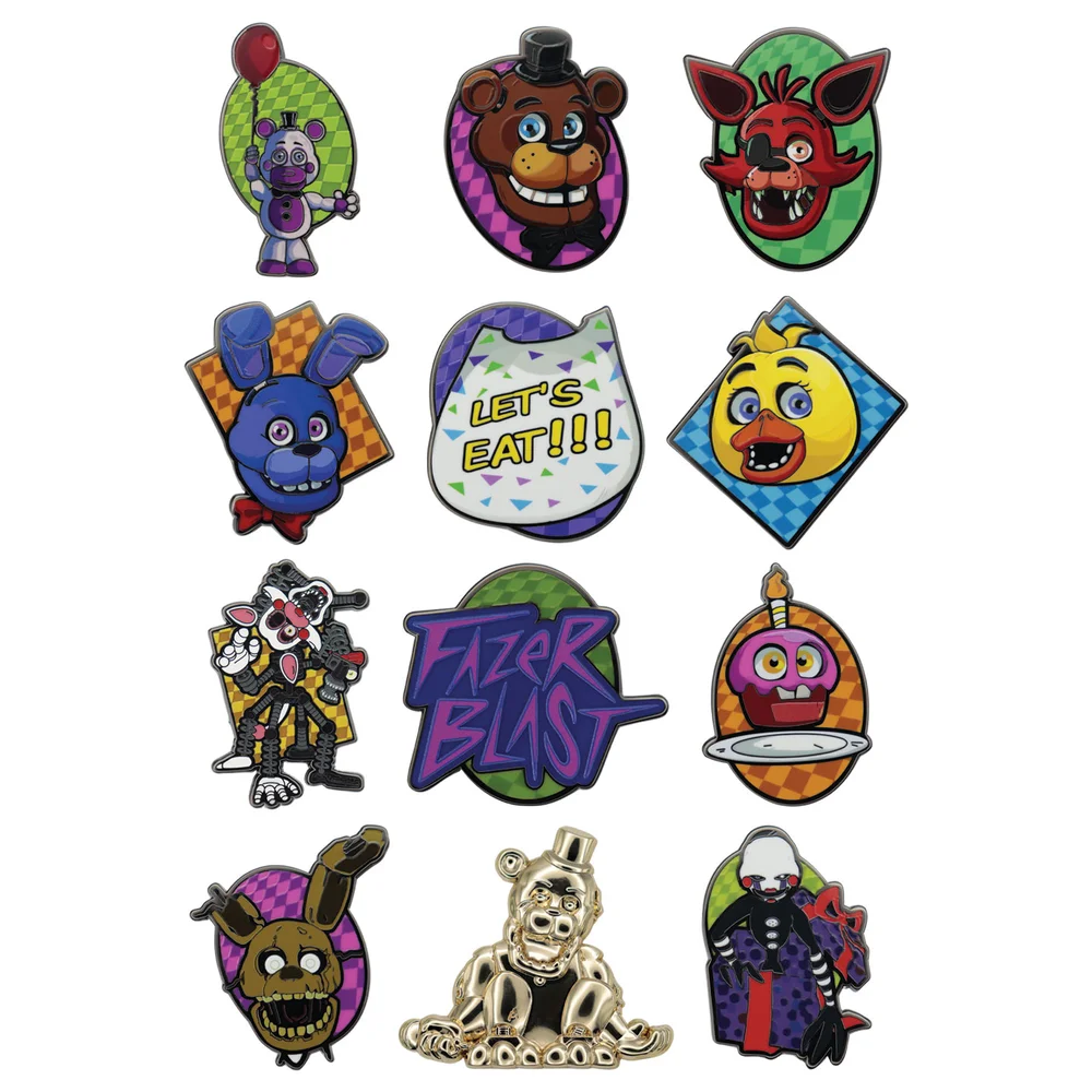 Five Nights at Freddy's Mystery Pin Badges Afbeelding 1