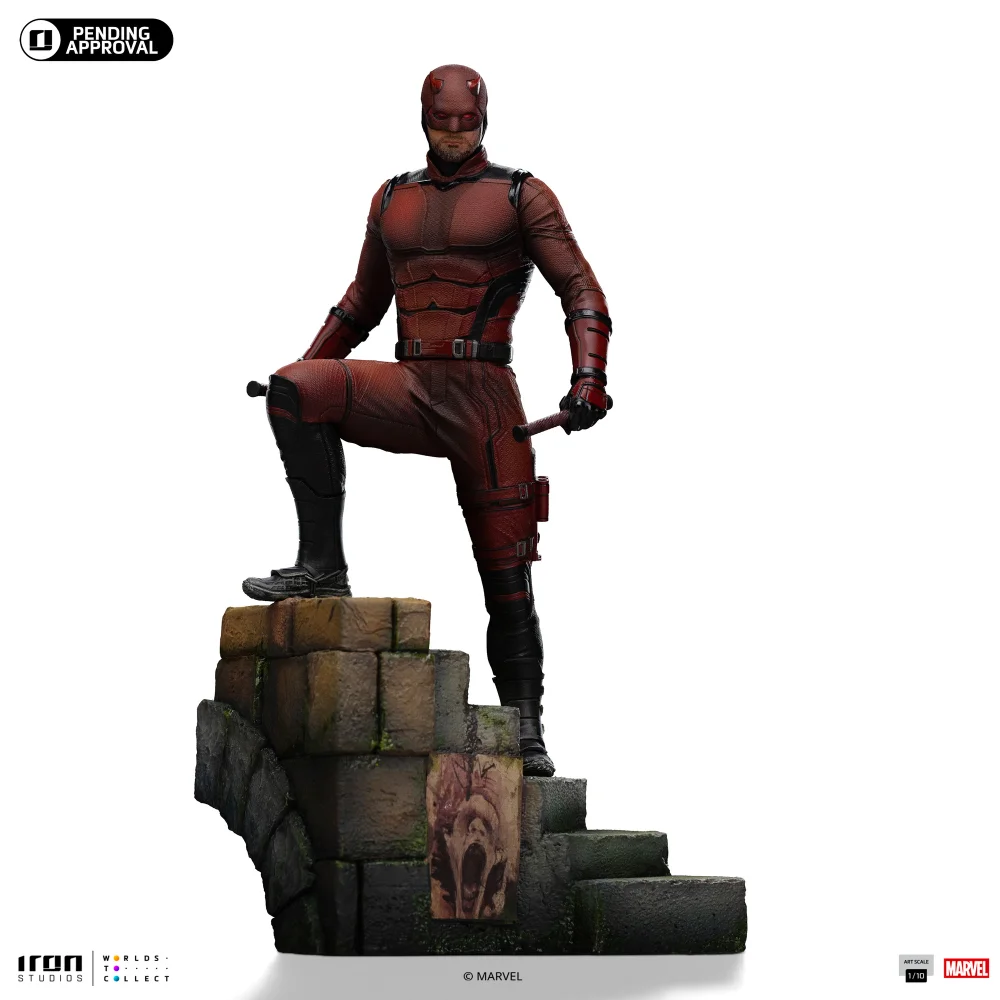 Iron Studios Daredevil: Born Again Daredevil Art Scale 1/10 Statue Afbeelding 1