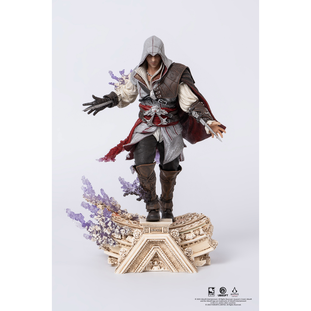 PureArts Assassin's Creed Animus Ezio 1/8 Scale Statue Afbeelding 1