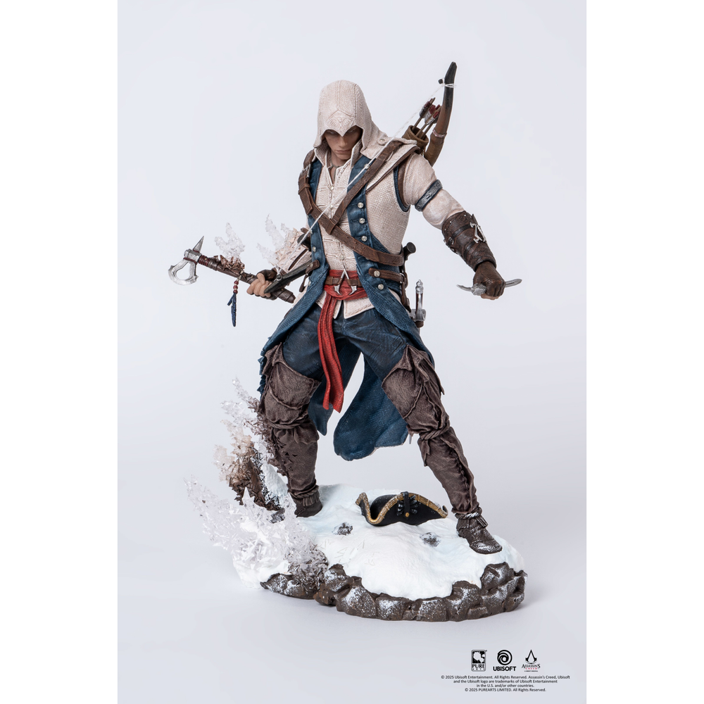 PureArts Assassin's Creed Animus Connor 1/8 Scale Statue Afbeelding 1