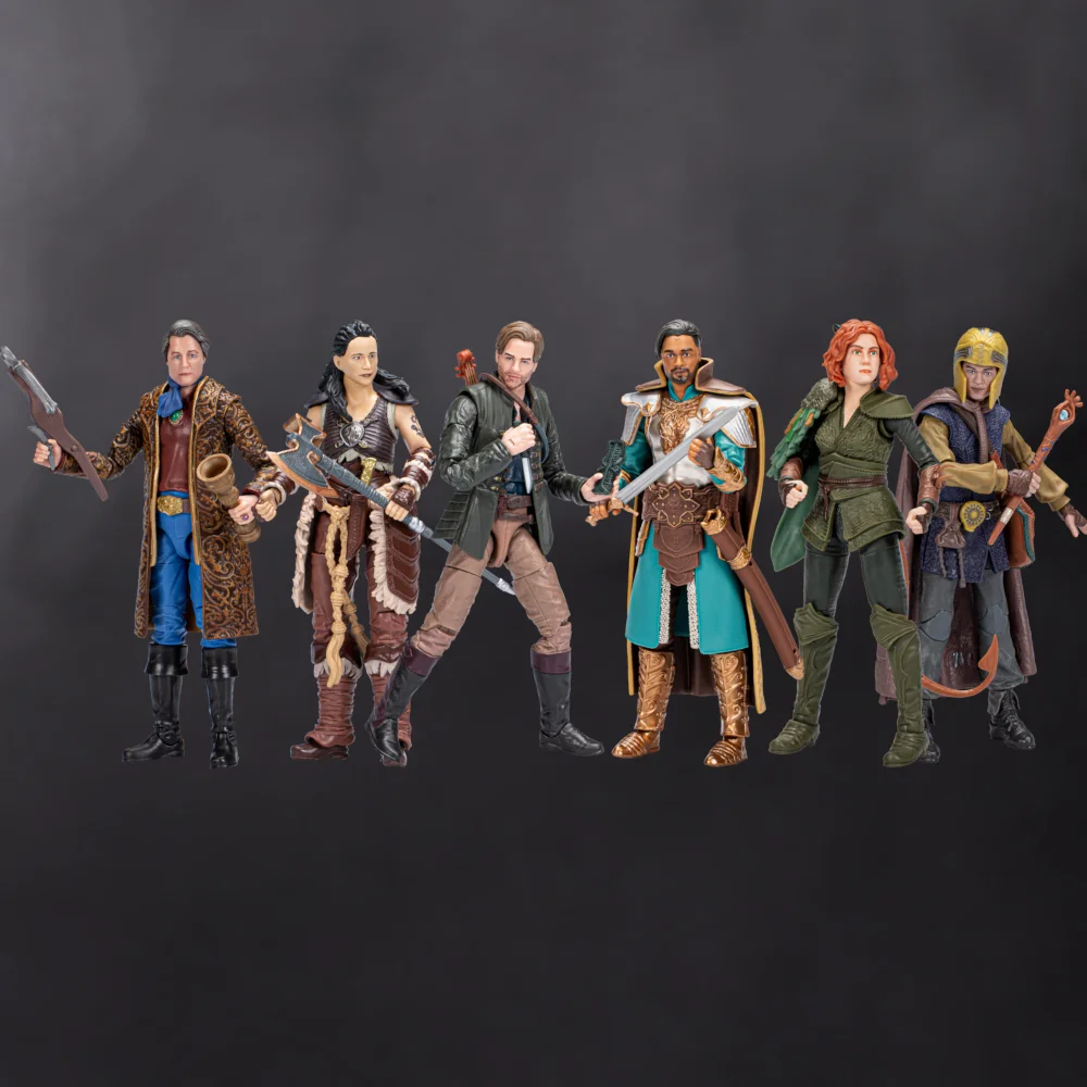 Hasbro Dungeons & Dragons Honor Among Thieves Golden Archive 6 Figures - RRP £149.94 Afbeelding 1