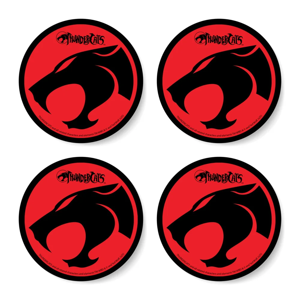 Thundercats Emblem Round Coaster Set Afbeelding 1