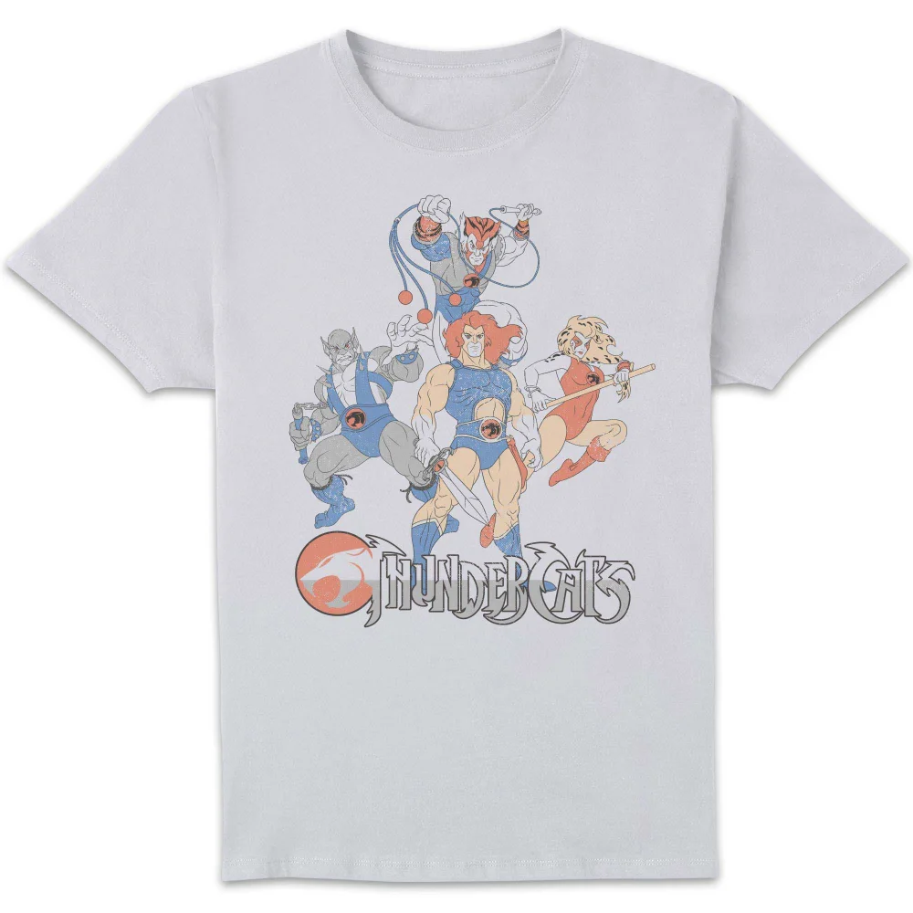 Thundercats Classic Cartoon Unisex T-Shirt - White - S Afbeelding 1