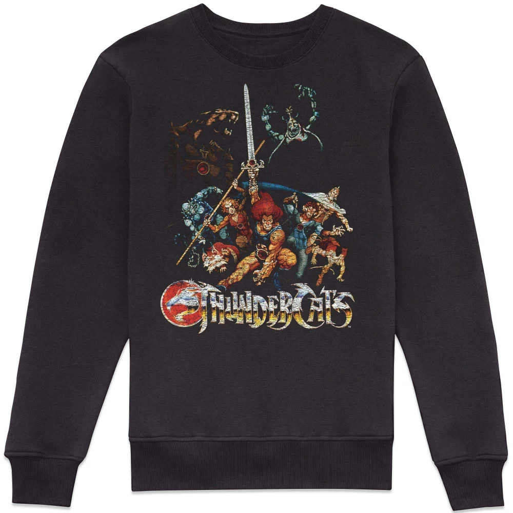 Thundercats Classic Art Sweatshirt - Black - XS Afbeelding 1