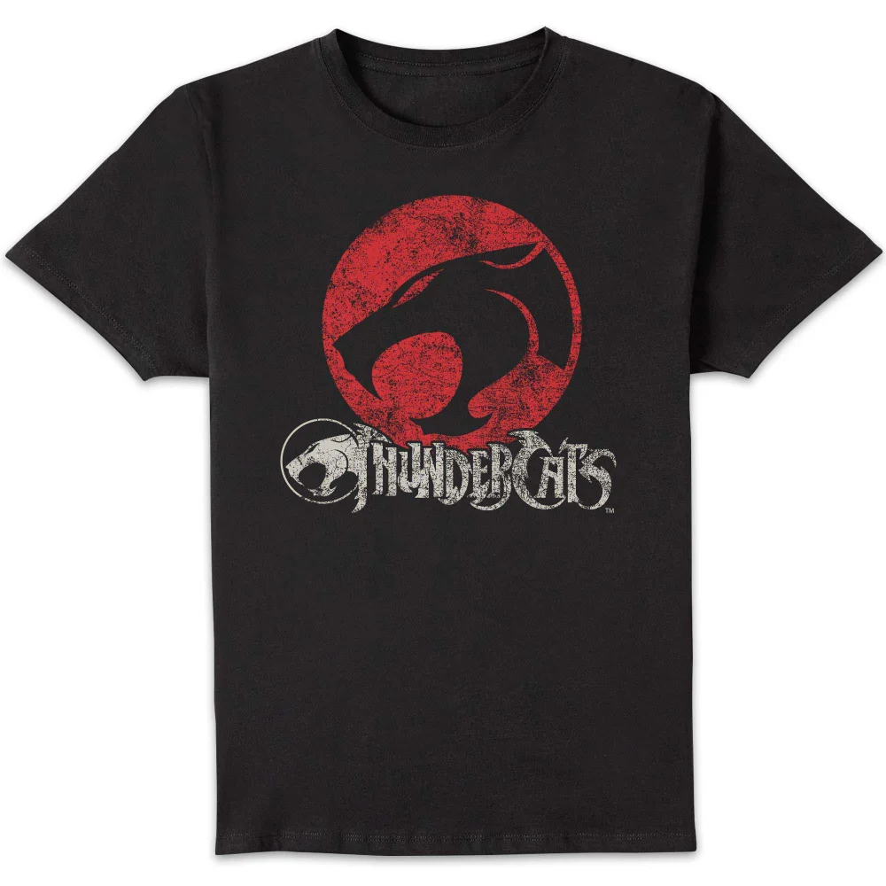 Thundercats Vintage Logo Unisex T-Shirt - Black - S Afbeelding 1