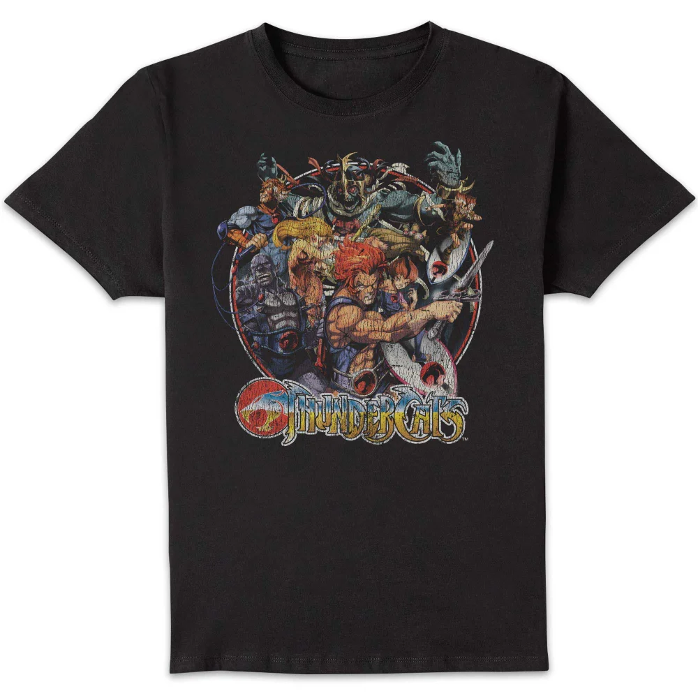 Thundercats Warriors Of Thundera Unisex T-Shirt - Black - S Afbeelding 1
