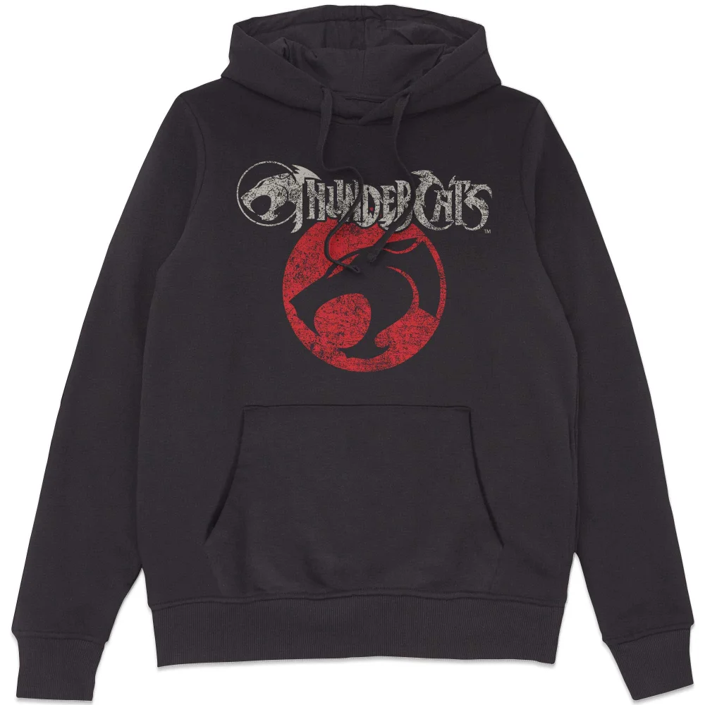 Thundercats Vintage Logo Hoodie - Black - S Afbeelding 1