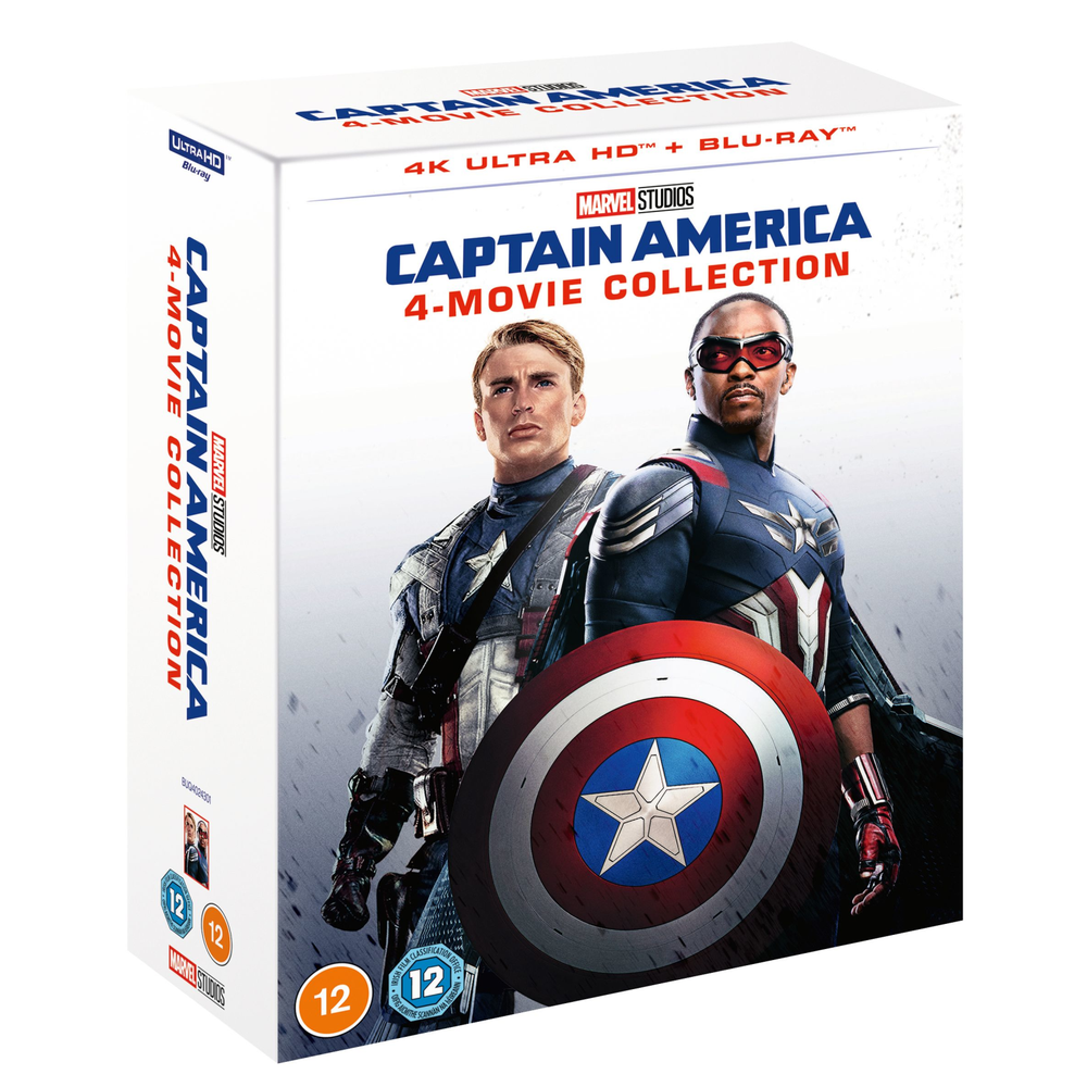 Marvel's Captain America 1-4 Collection 4K Ultra HD Afbeelding 1