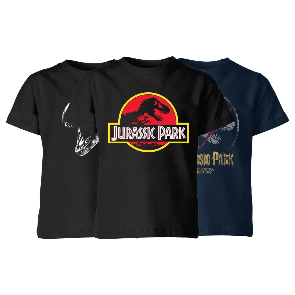 Jurassic Park Kids' 3-Pack T-Shirts - 134/140 (9-10 jaar) Afbeelding 1